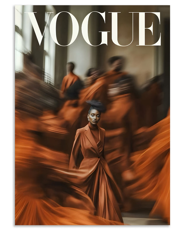 Vogue Motion Fashion Editorial Wall Art Poster Lazywalls