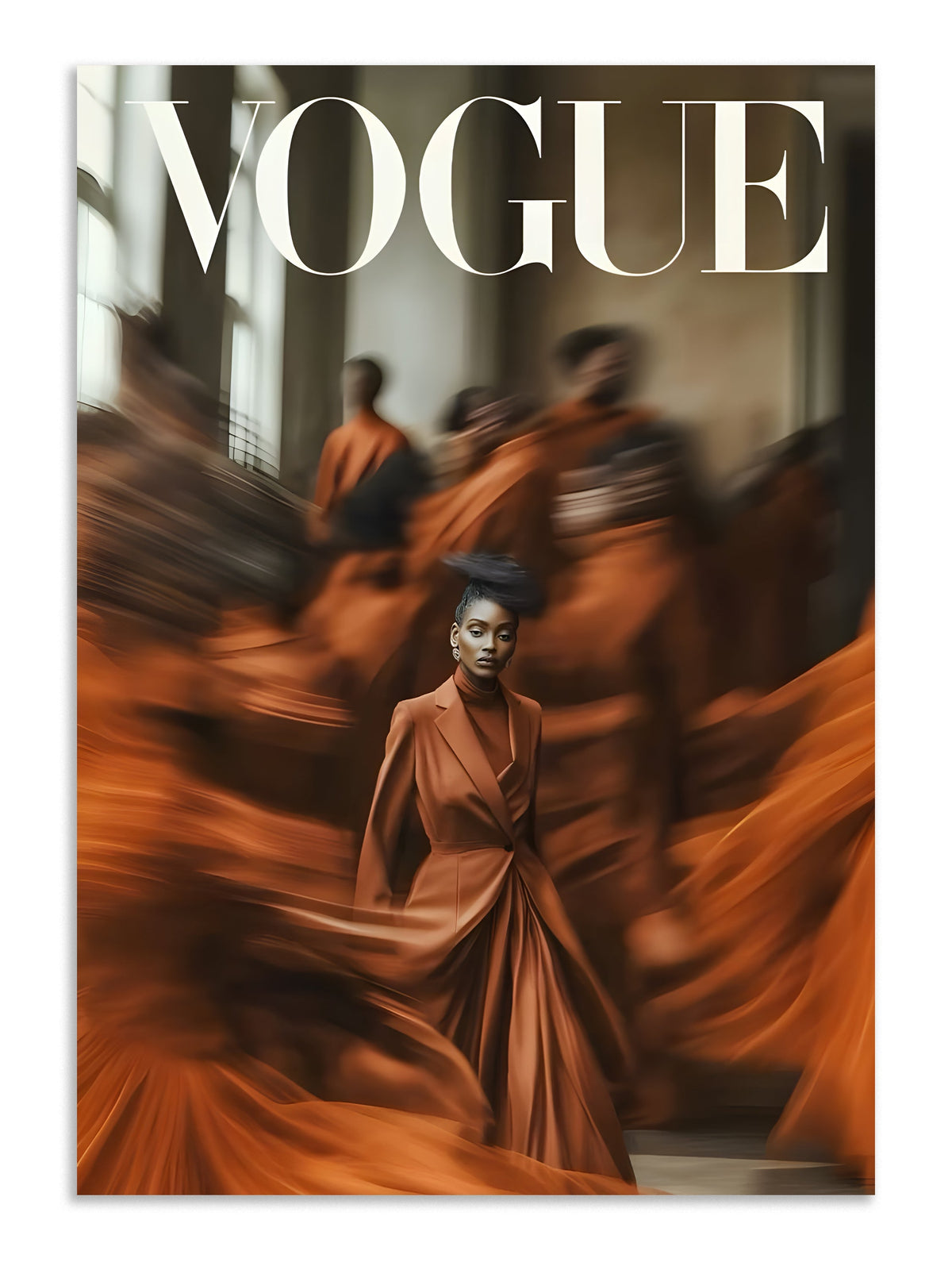 Vogue Motion Fashion Editorial Wall Art Poster Lazywalls