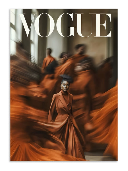 Vogue Motion Fashion Editorial Wall Art Poster Lazywalls