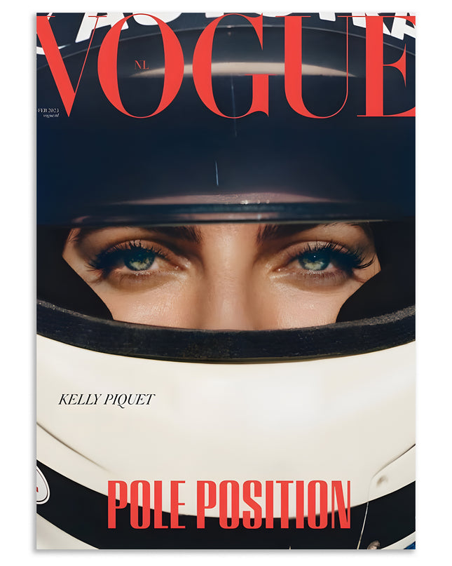 Vogue Racing Helmet Fashion Wall Art Lazywalls
