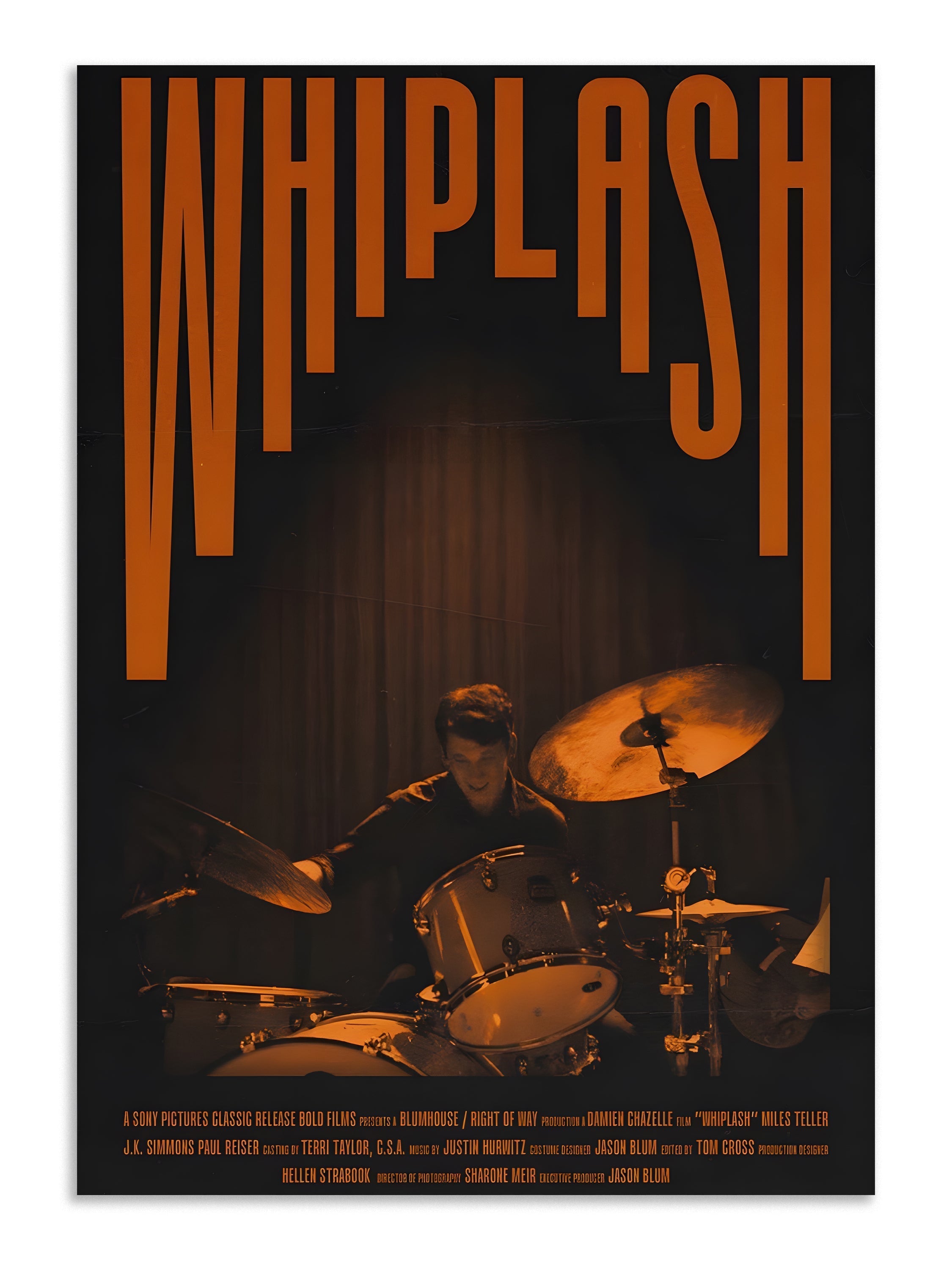 Whiplash Movie Poster Wall Art Decor Lazywalls