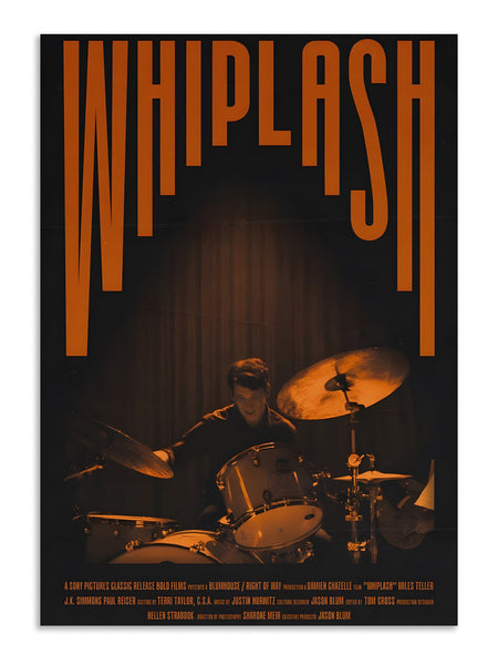 Whiplash Movie Poster Wall Art Decor Lazywalls