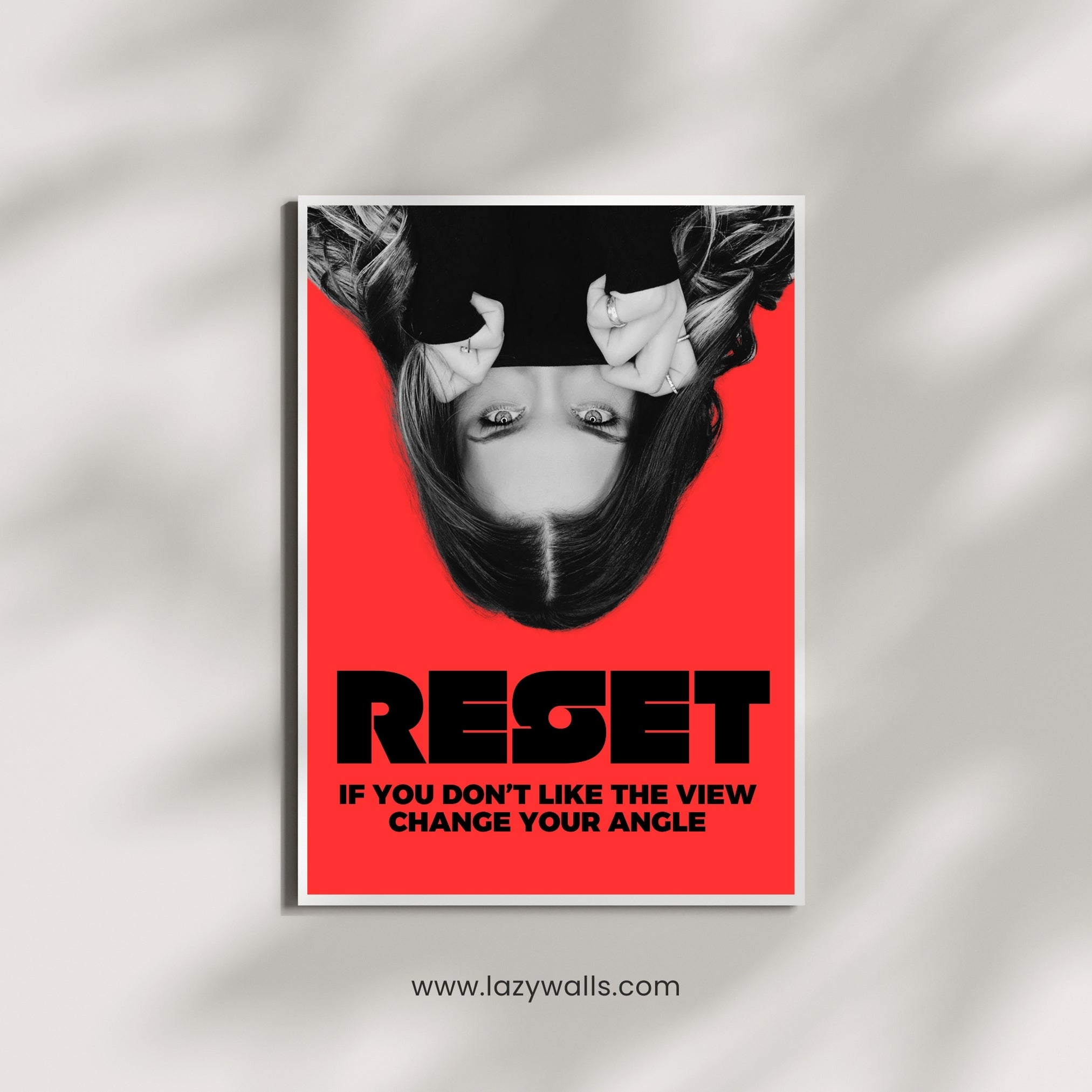 Red Reset Poster