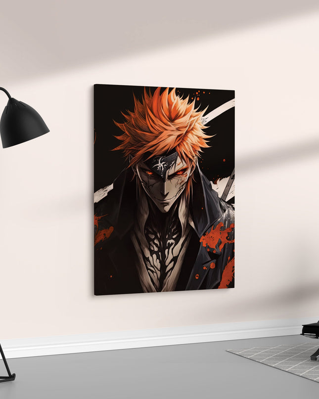 Ichigo Kurosaki Bankai Wall Poster | Bleach Anime Print Lazywalls