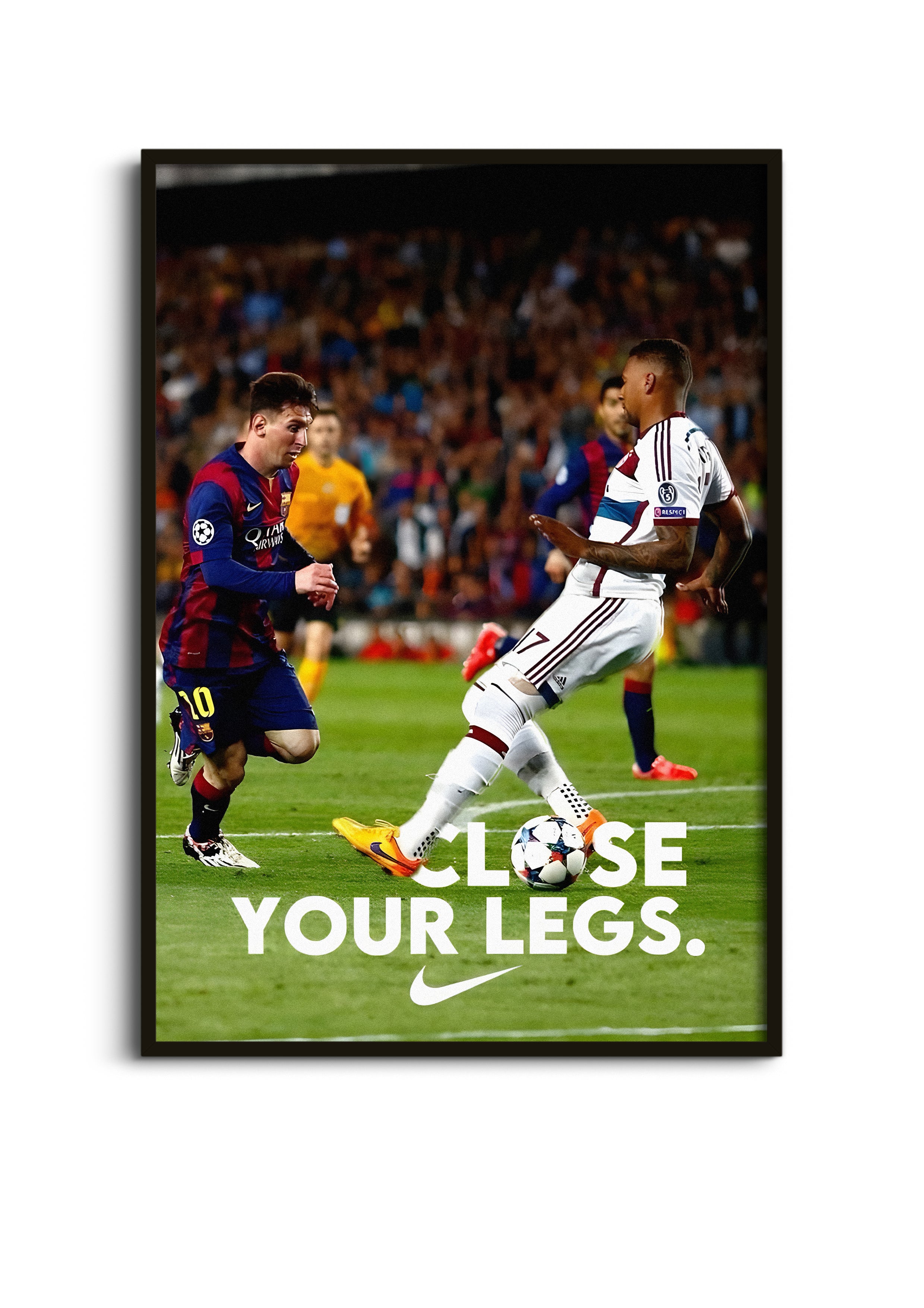 Lionel Messi Football Wall Art Lazywalls