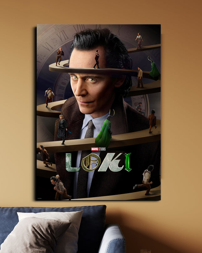 Loki | Time Variance Authority Poster | Marvel Wall Poster Lazywalls