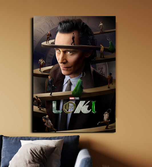 Loki | Time Variance Authority Poster | Marvel Wall Poster Lazywalls