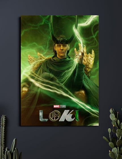 Loki | Marvel Studios Loki Poster | Superhero Wall Poster Lazywalls