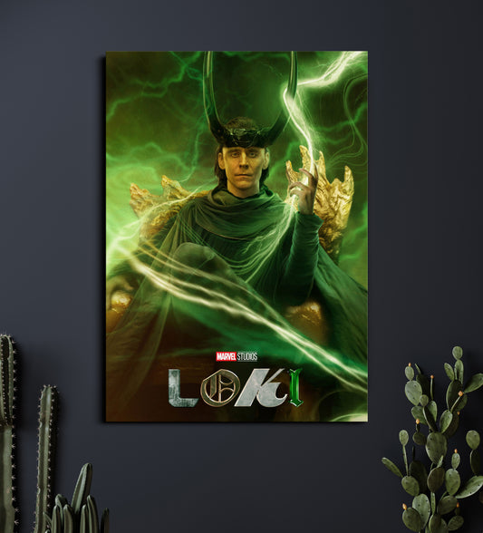 Loki | Marvel Studios Loki Poster | Superhero Wall Poster Lazywalls