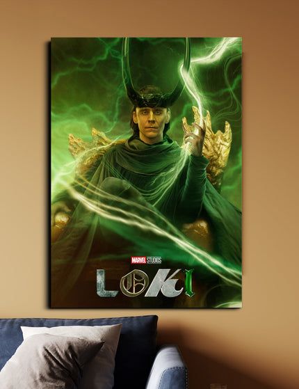Loki | Marvel Studios Loki Poster | Superhero Wall Poster Lazywalls