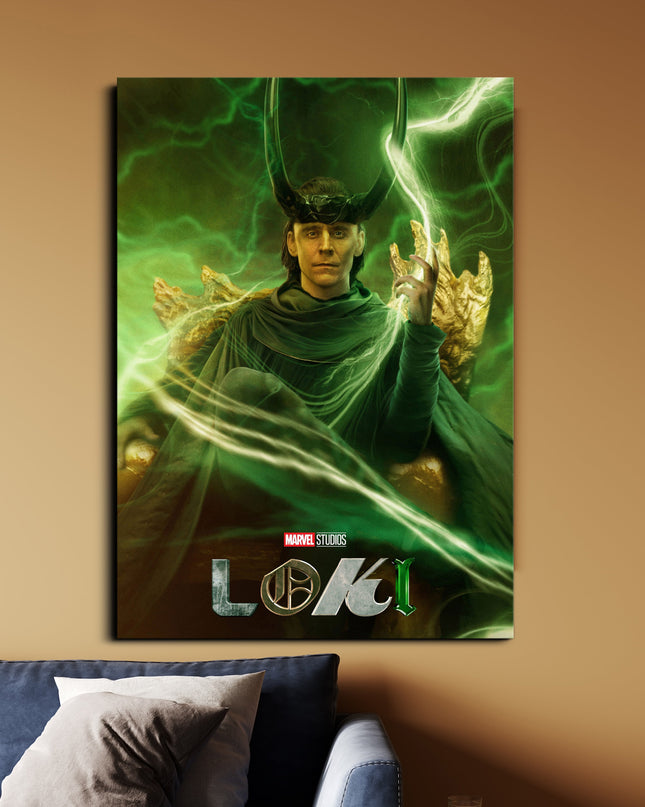 Loki | Marvel Studios Loki Poster | Superhero Wall Poster Lazywalls