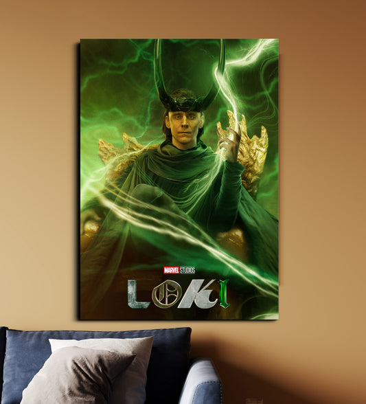 Loki | Marvel Studios Loki Poster | Superhero Wall Poster Lazywalls