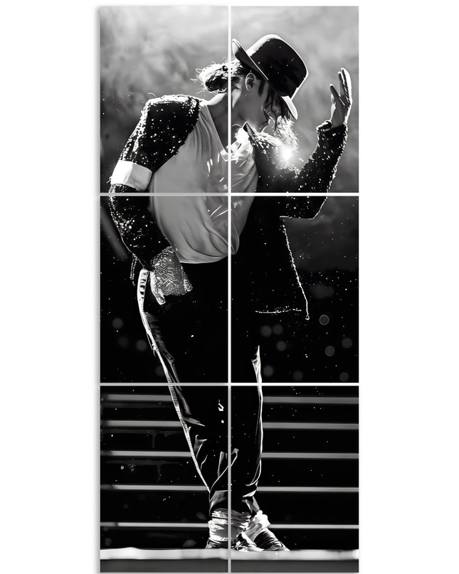 Michael Jackson 6 Panel Poster Art Lazywalls