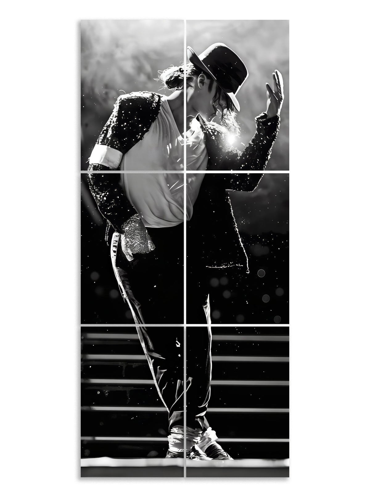 Michael Jackson 6 Panel Poster Art Lazywalls