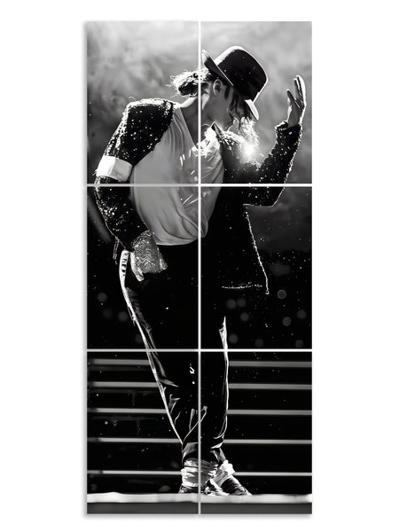Michael Jackson 6 Panel Poster Art Lazywalls