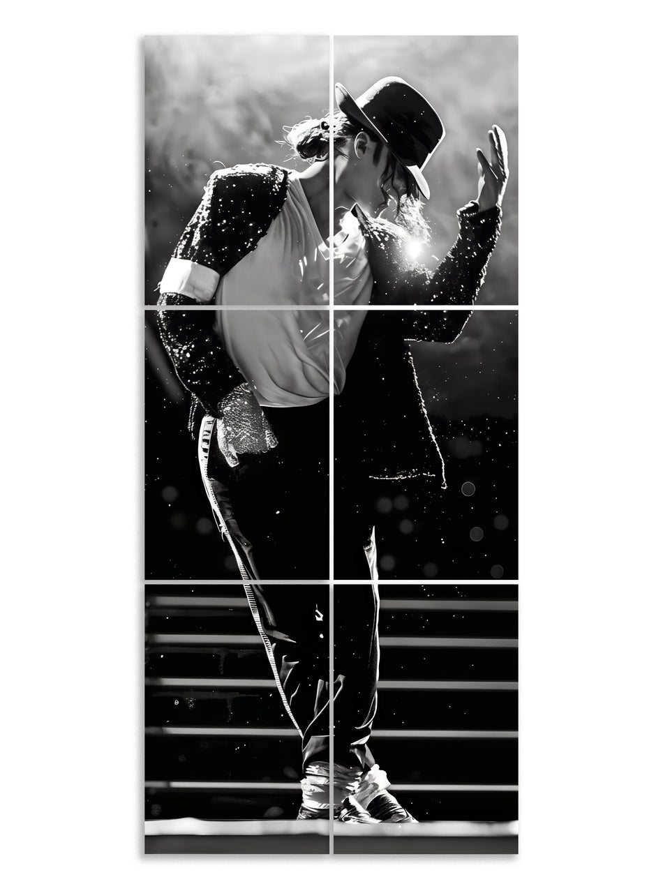 Michael Jackson 6 Panel Poster Art Lazywalls