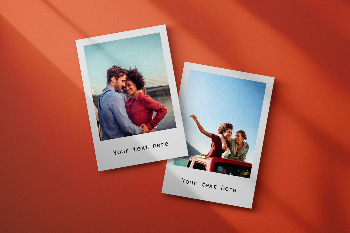 10 Custom Polaroid Prints | Personalized Mini Photo Set Lazywalls