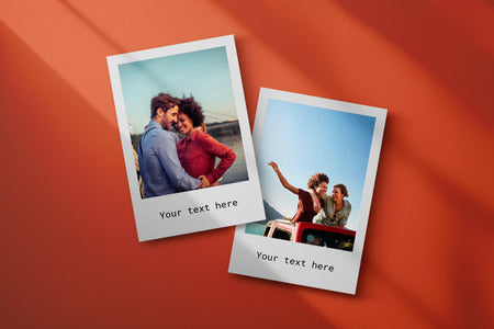 10 Custom Polaroid Prints | Personalized Mini Photo Set Lazywalls